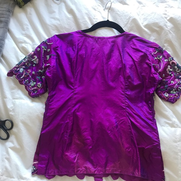 Gorgeous beaded formal Indian / Pakistan dress - Picture 6 of 8